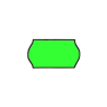 Etiquettes 26x16 mm. vertes Etiquettes 26x16 mm. vertes